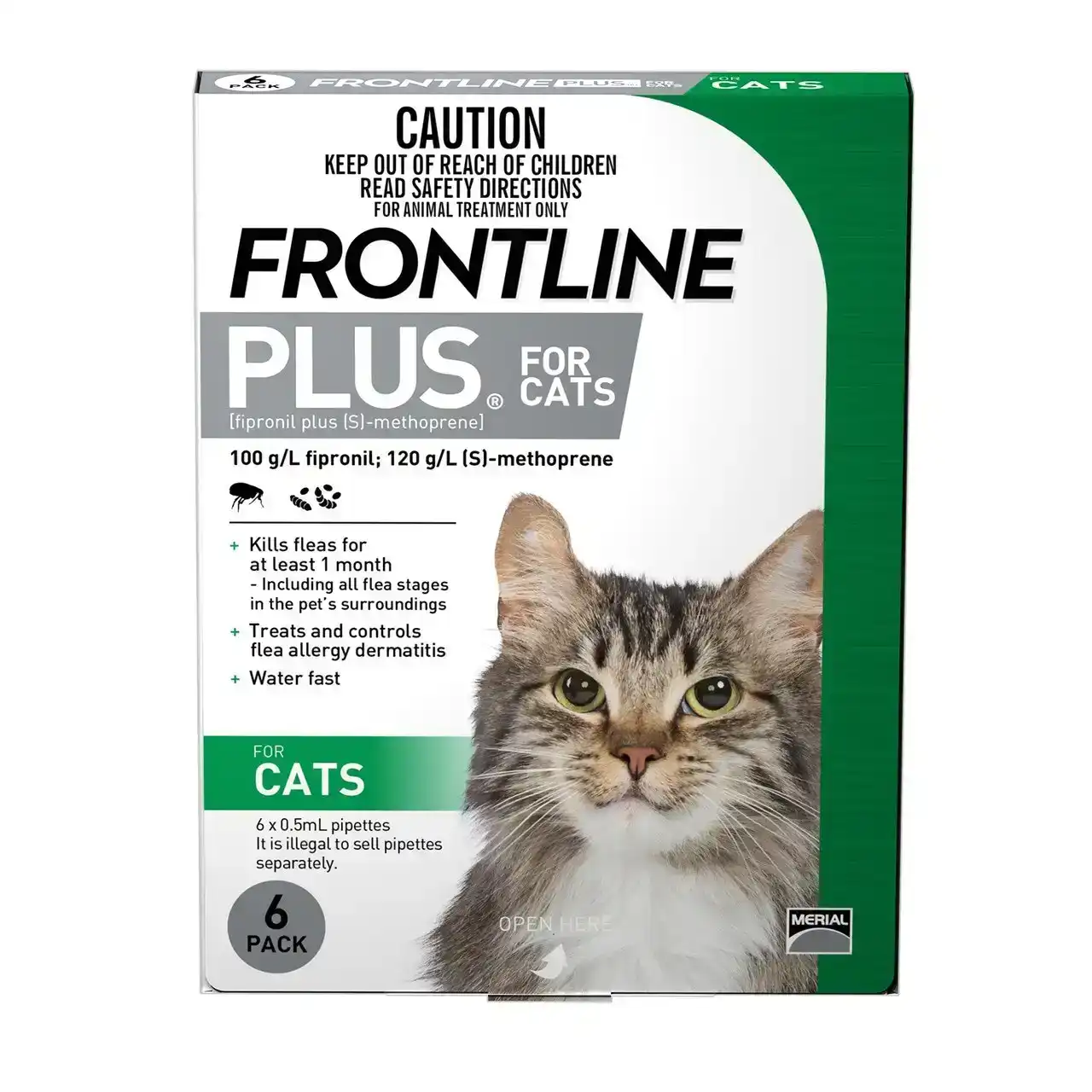 Frontline Plus For Cats 6 Pack