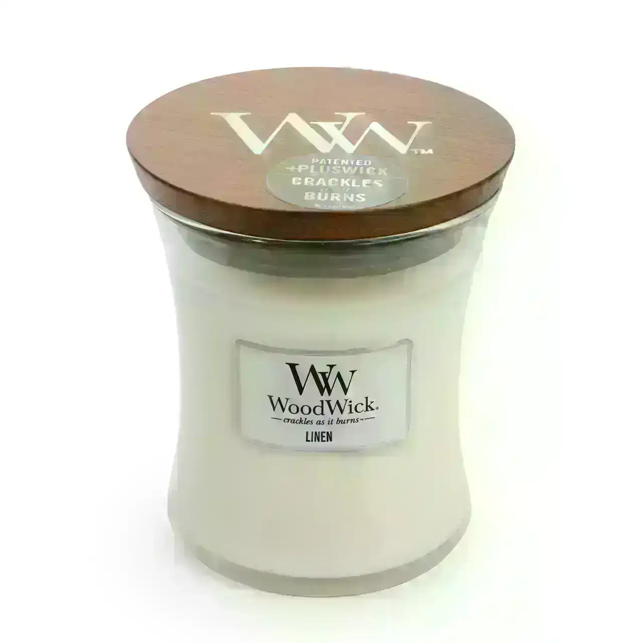 WoodWick Medium Linen Scented Candle