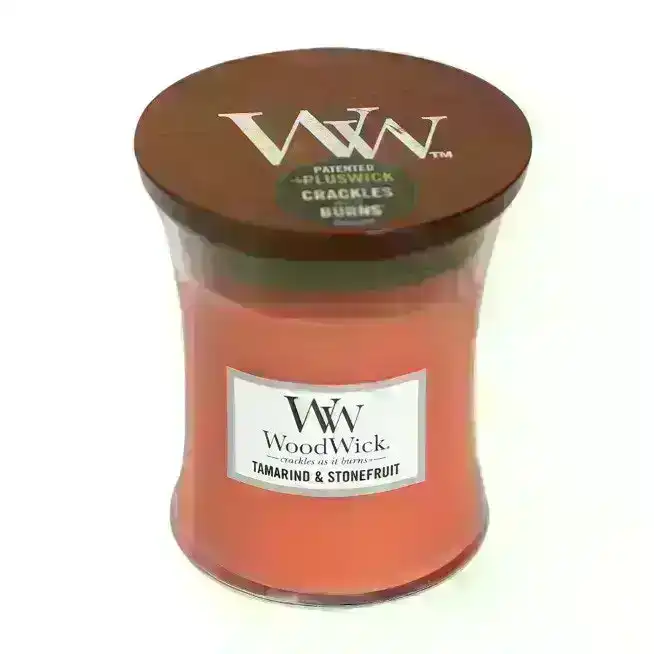 WoodWick Medium Tamarind &amp; Stonefruit Scented Candle