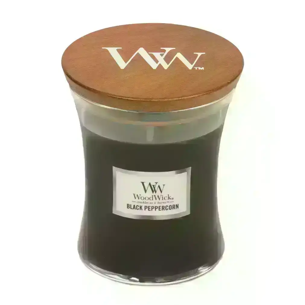 WoodWick Medium Black Peppercorn Scented Candle
