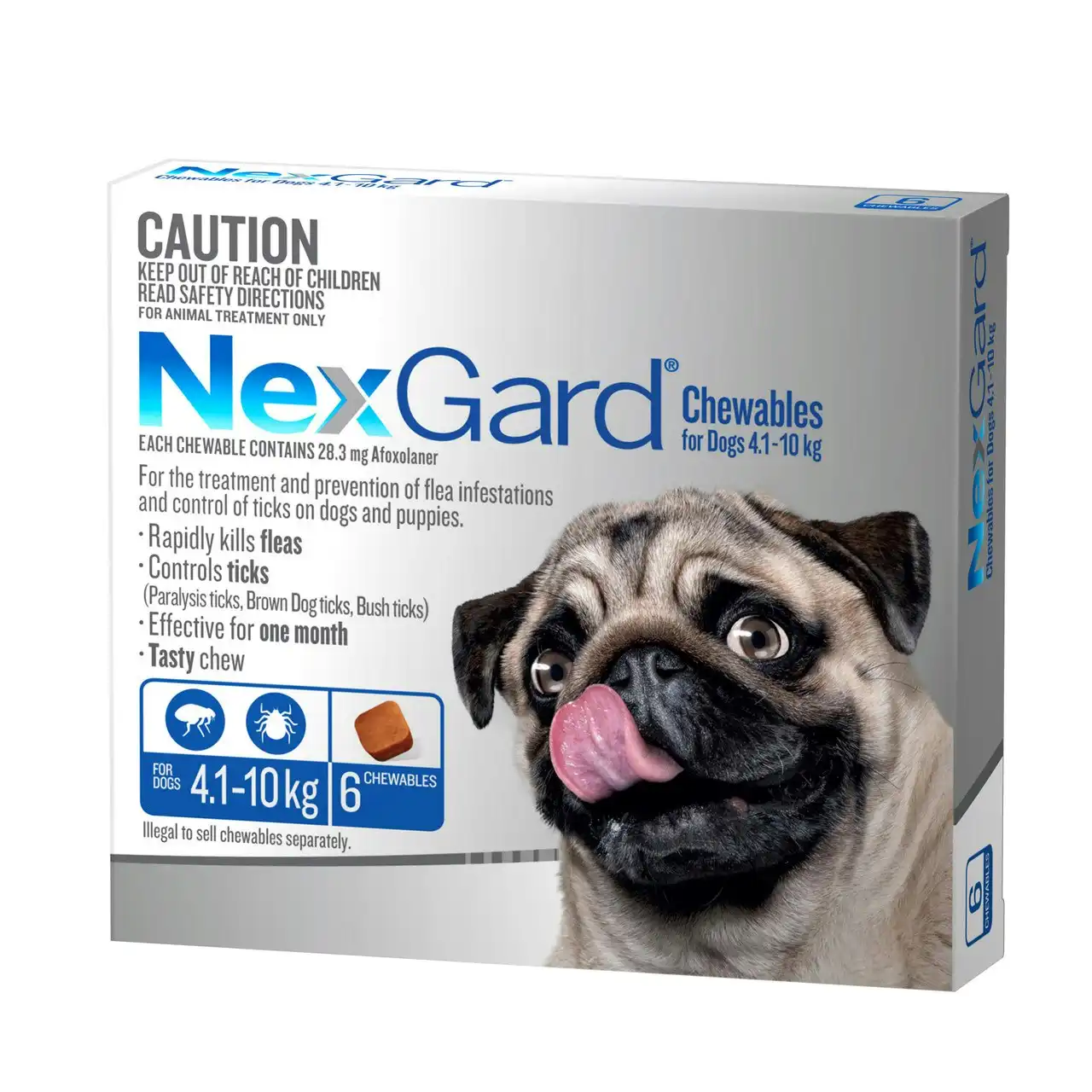Nexgard Dog 4.1-10kg 6 Pack