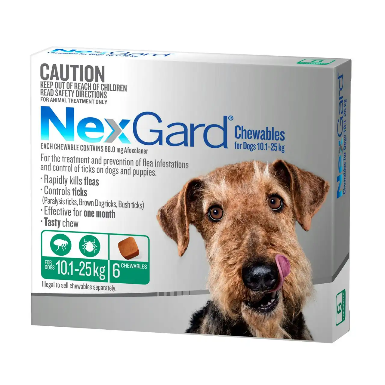 Nexgard Dog 10.1-25kg 6 Pack