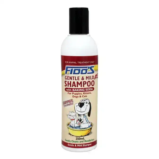 Fido&#39;s Gentle &amp; Mild Shampoo With Baking Soda 250ml