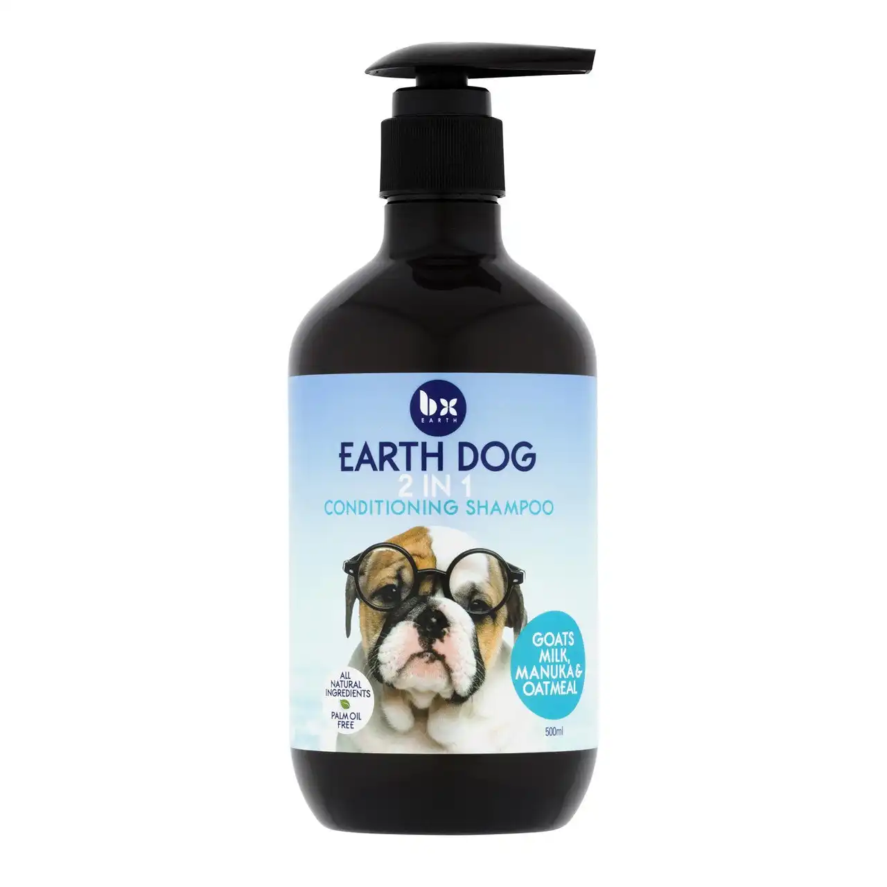 BX Earth Dog Natural 2 in 1 Conditioning Shampoo Goatsmilk, Manuka and Oatmeal