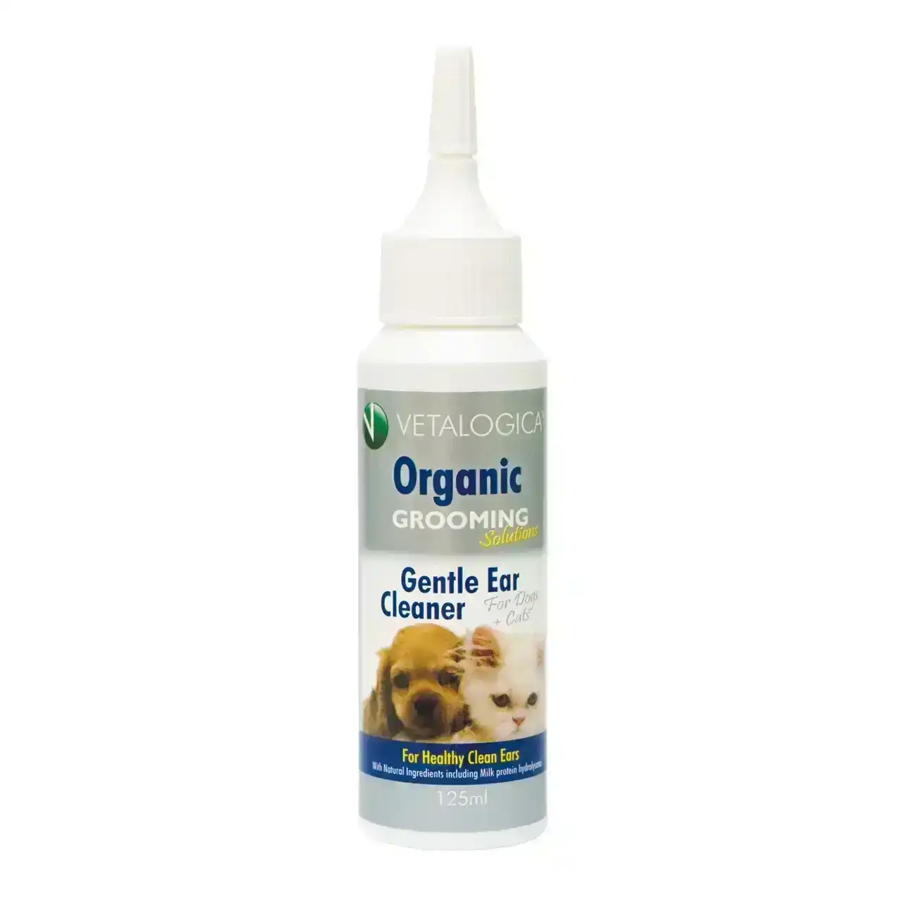 Vetalogica Organic Groom Gentle Ear Cleaner 125ml