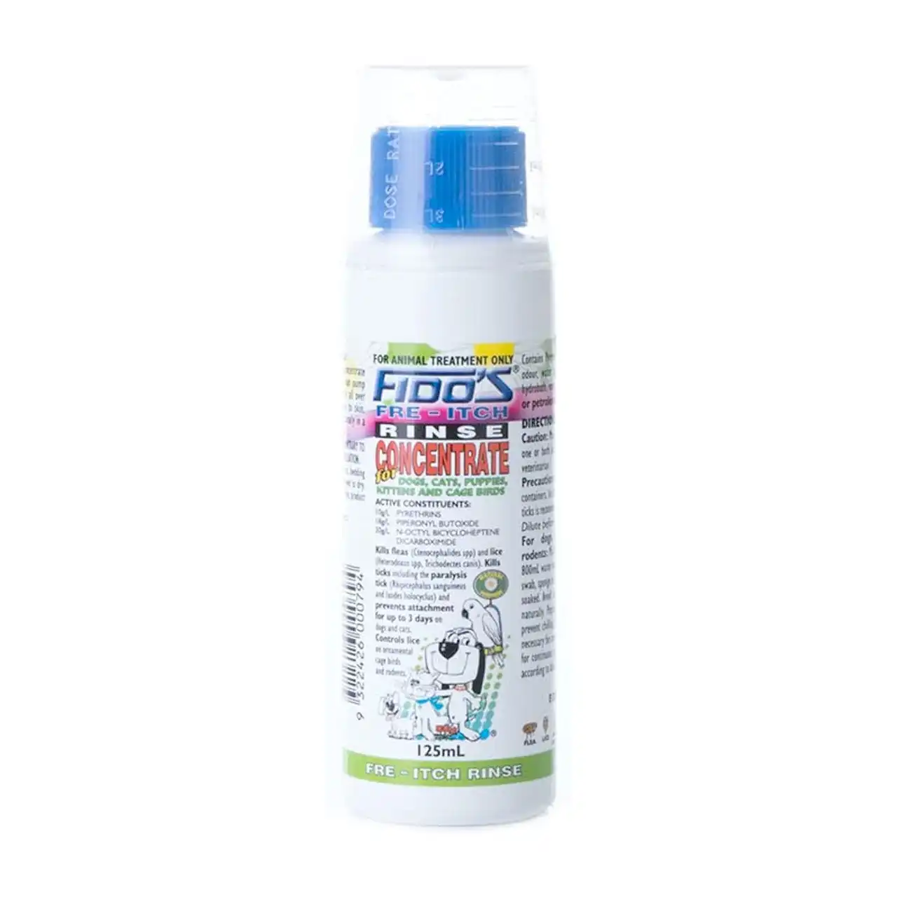 Fido's Fre-Itch Rinse Concentrate 125ml
