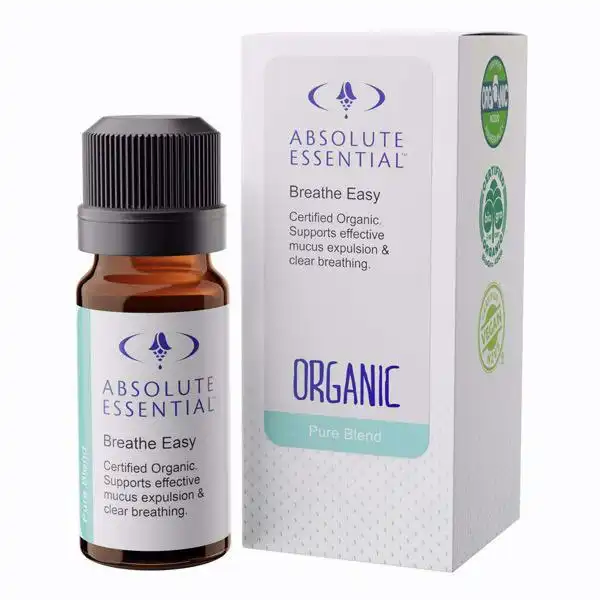 Absolute Essential Breathe Easy Organic Oil Blend 10ml