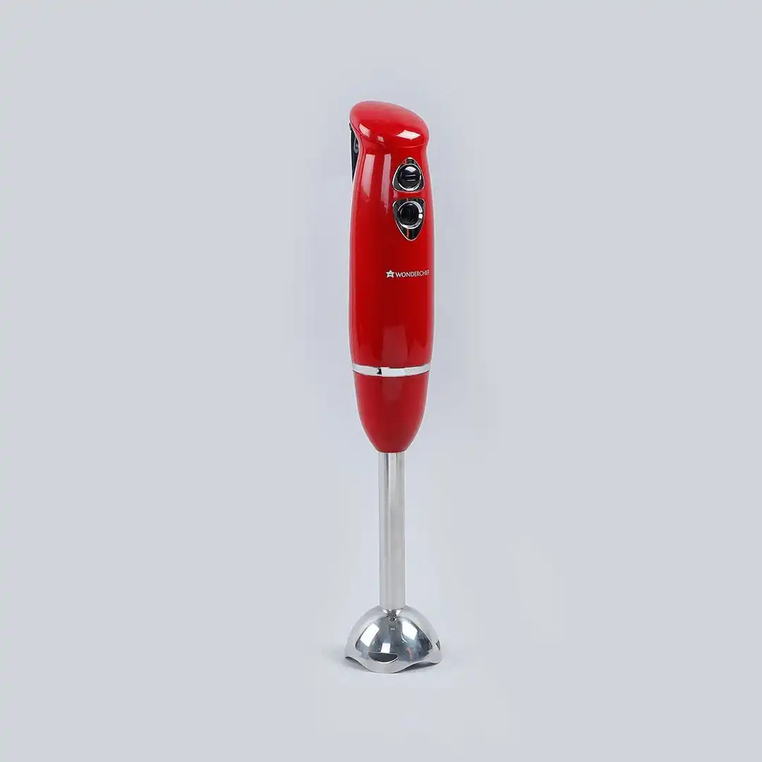 Wonderchef Hand Blender Crimson Edge (Red) with Australian Plug