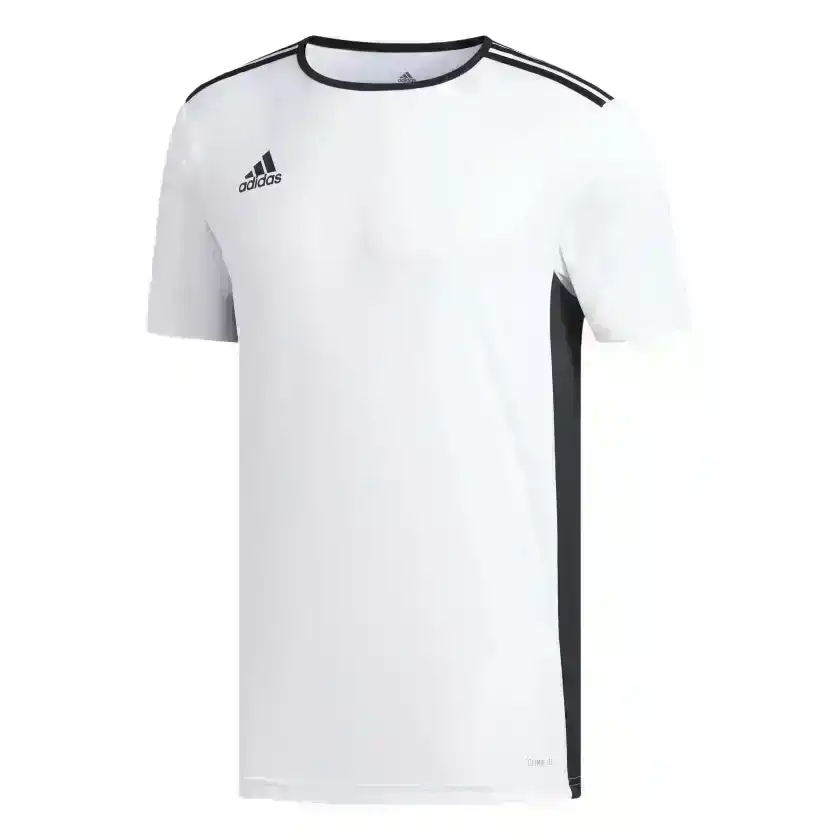 10 x Adidas Mens Entrada 18 White/Black Football/Soccer Athletic Jersey