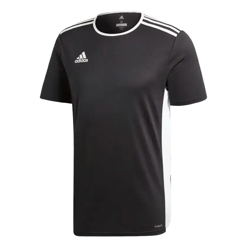 3 x Adidas Mens Entrada 18 Black/White Football/Soccer Athletic Jersey