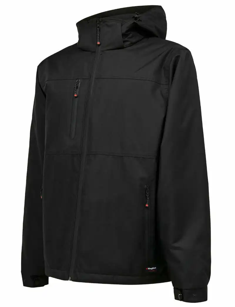 Kinggee Mens Insulated Jacket Black K05025