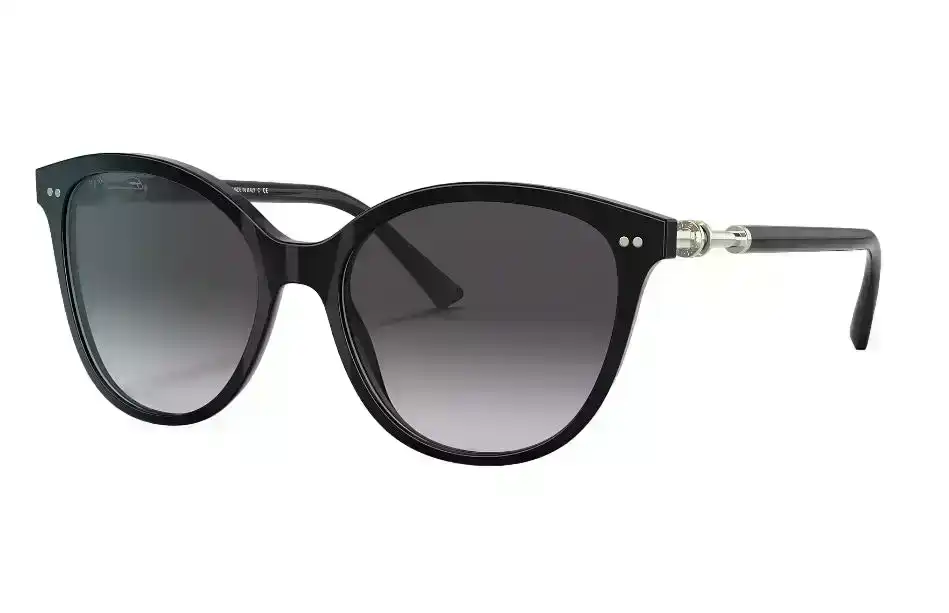 Womens Bvlgari Sunglasses Bv8235 Black/Grey Gradient Sunnies