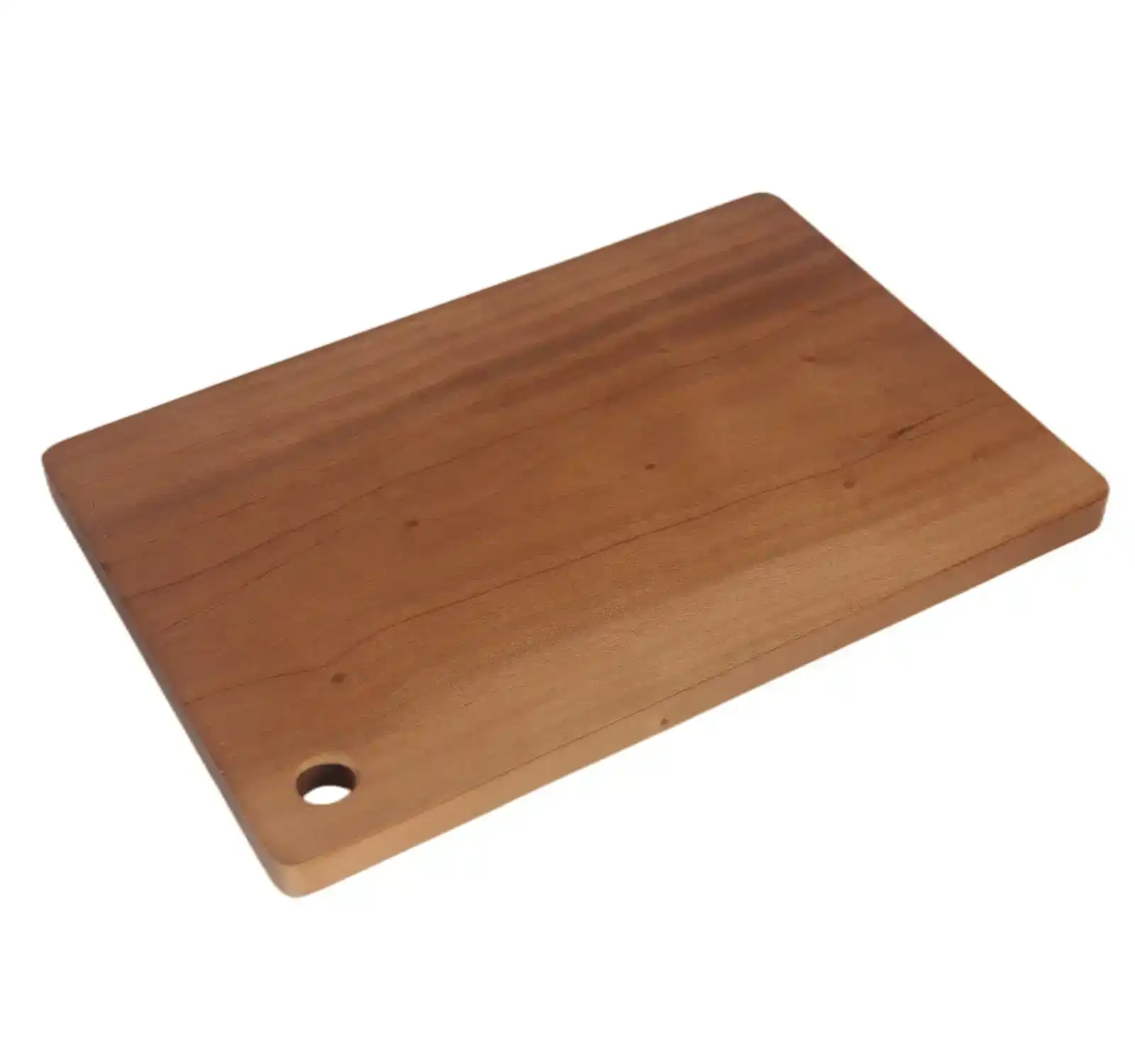 L Natural Hardwood Hygienic Kitchen Cutting Wooden Chopping Board - One Size