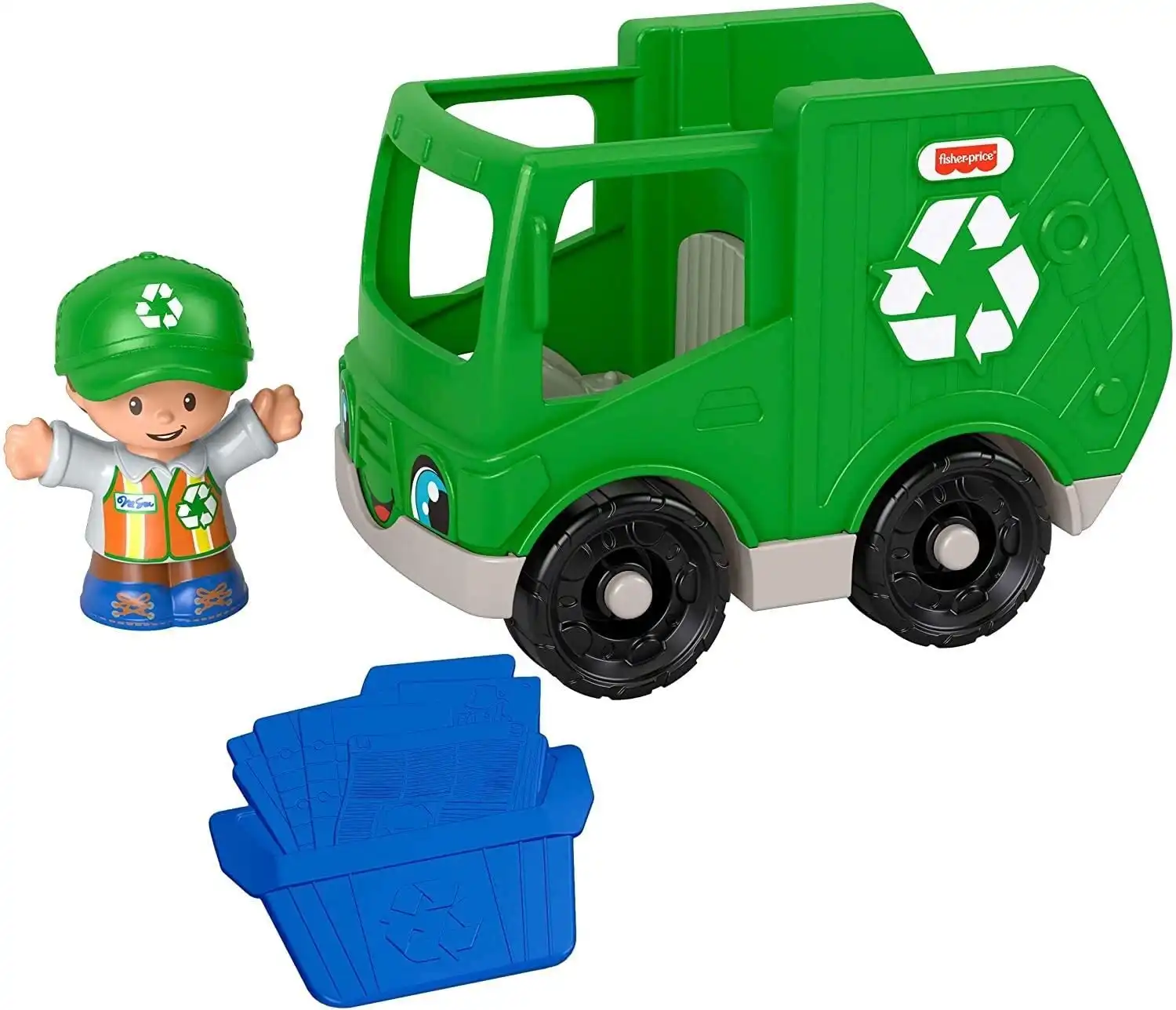Fisher-Price Little People Small Recycle Truck
