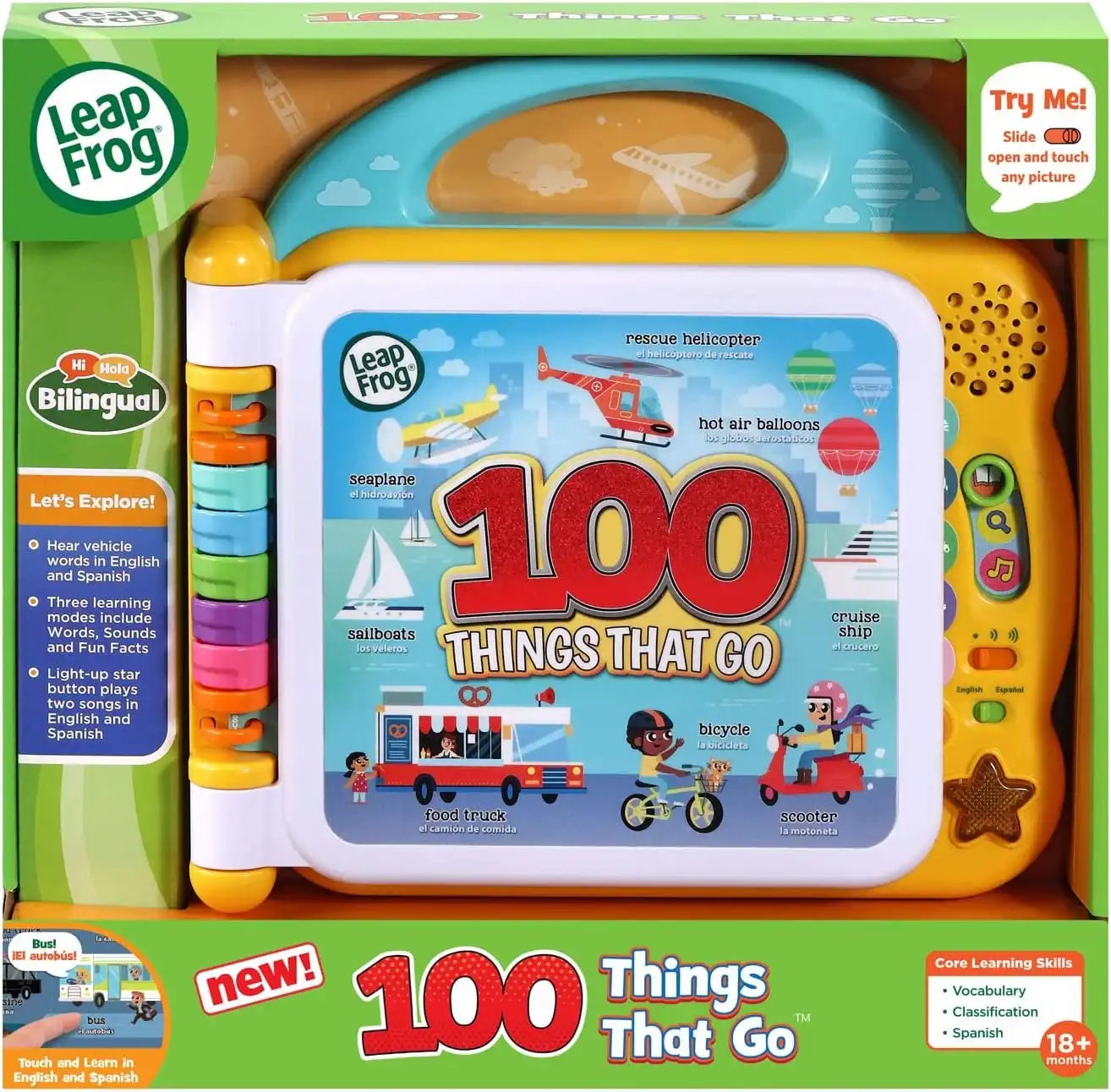 LeapFrog 100 Things That Go Book