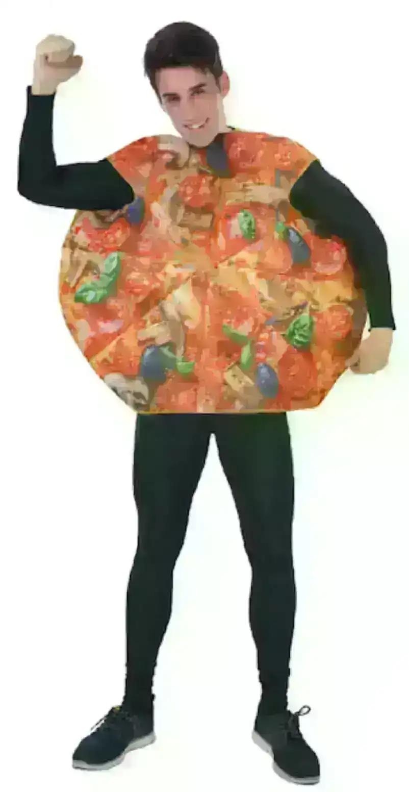 Adult Pizza Costume Halloween Oktoberfest Italy Italian Party Funny Outfit