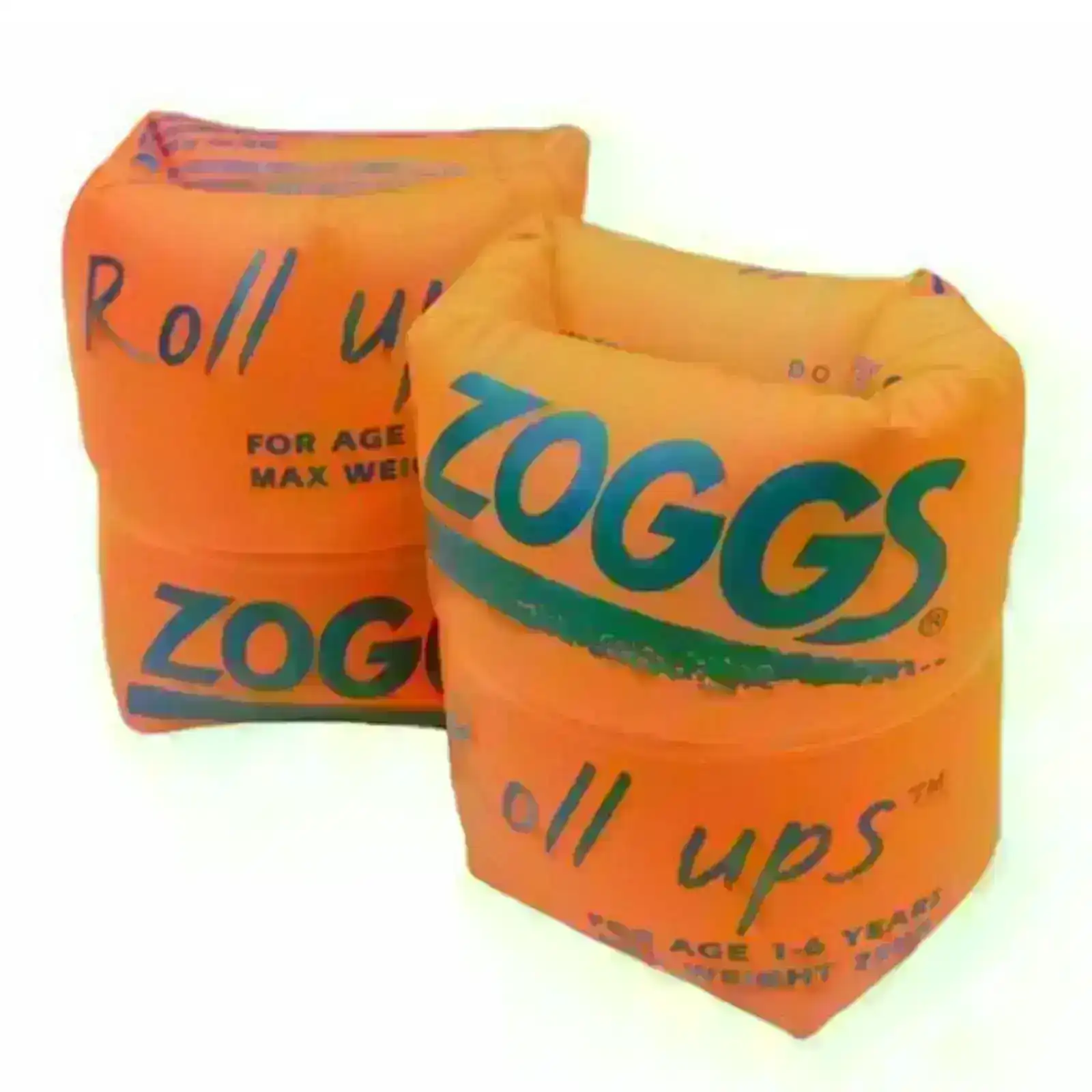 Zoggs Roll Ups Stage 2 Childrens Swimming Learn to Swim Kids Water Arm Bands Inflatable Rings