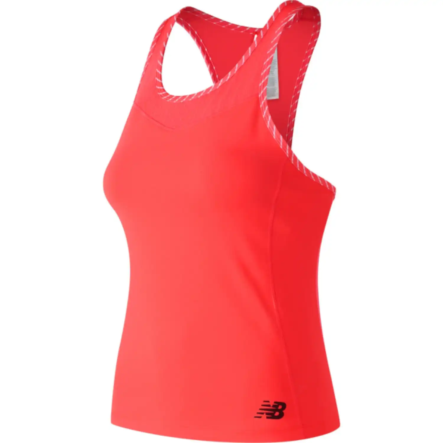 New Balance Women's Tournament Racerback Tank Top Fitted Tennis Sport  - Coral