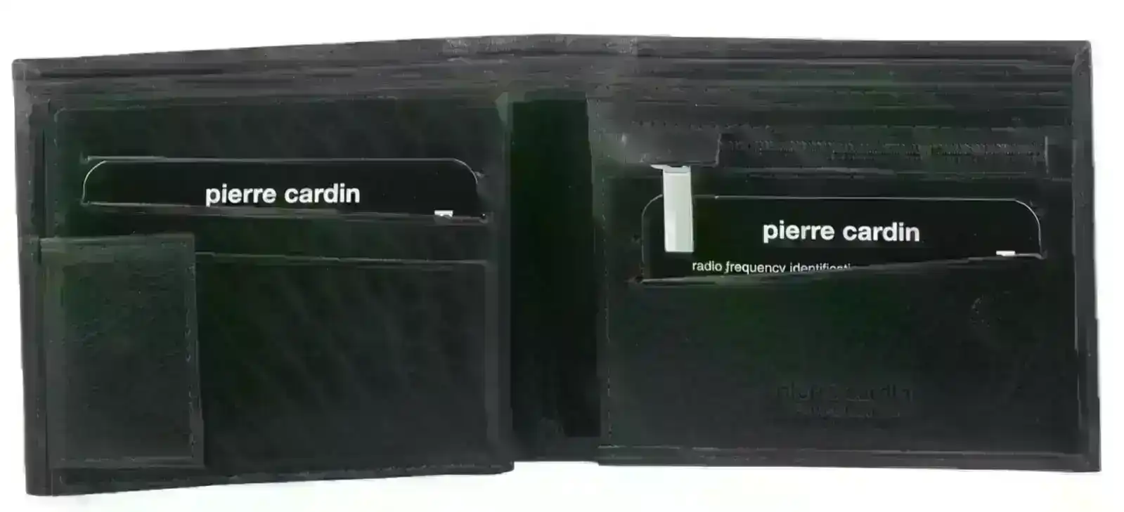 Pierre Cardin Mens Soft Rustic Leather RFID Protected Wallet - Black