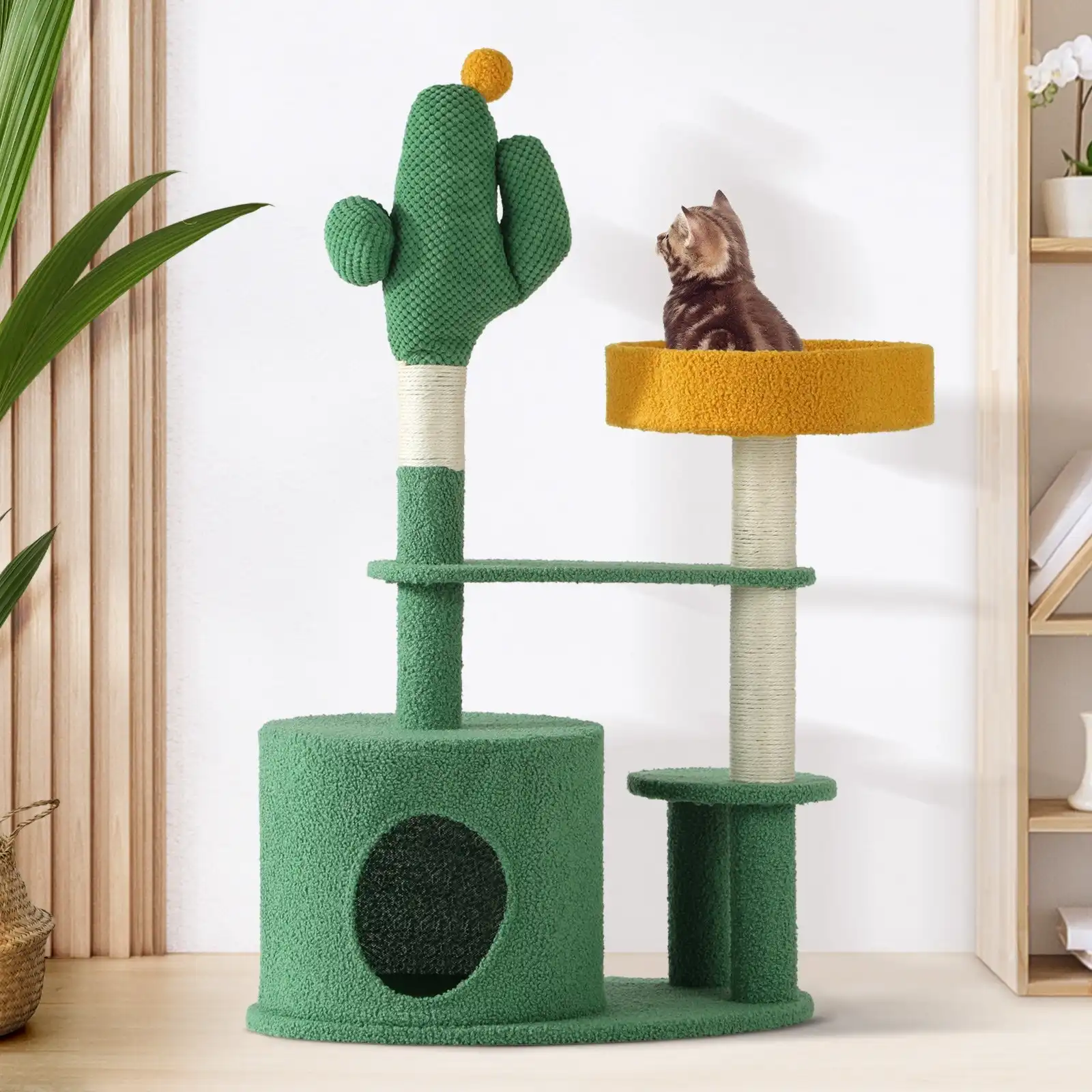 Alopet Cat Tree Tower Scratching Post 96cm Furniture Scratcher Pet Condo Bed