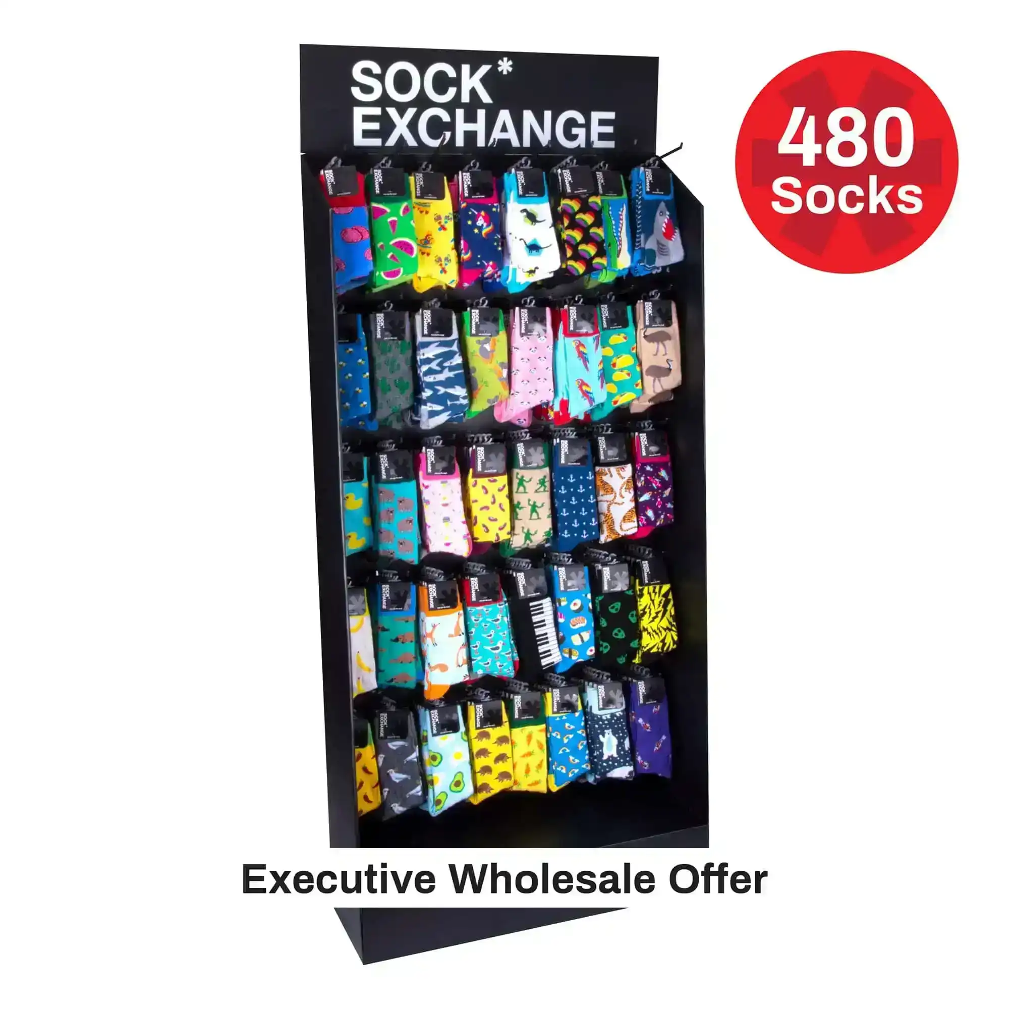 Wholesale 480 Novelty Socks (RRP $4.95 or $9.95 for 3)