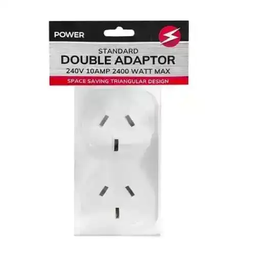 2400W Versatile Double Triangle Adapter 2 Pack