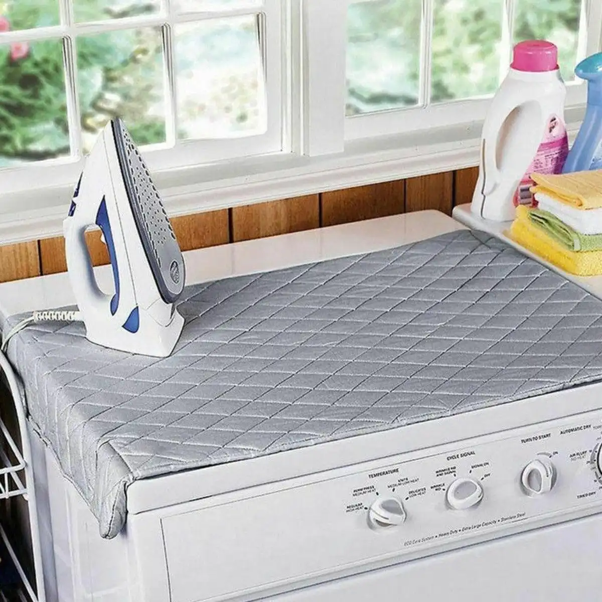 Iron Anywhere Portable & Foldable Ironing Mat with Heat Protecting Pressing Pad