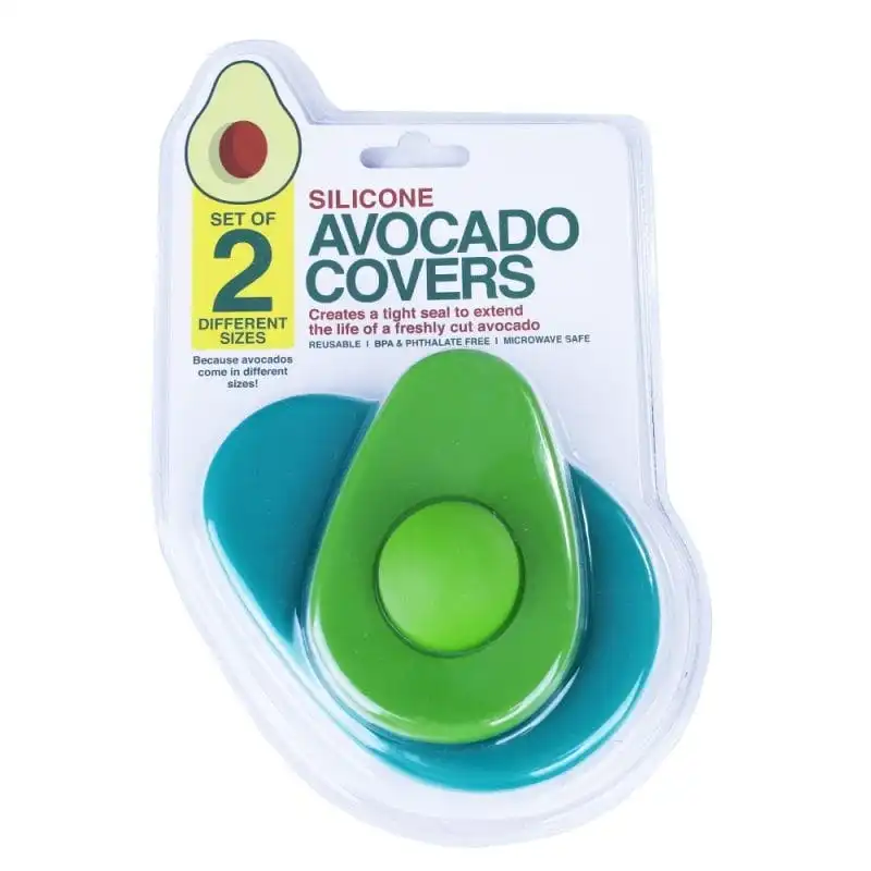 Avocado Saver with Silicone Cover 2PCS