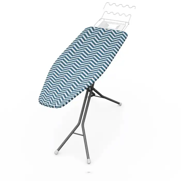 Ironing Board Cover Heat Resistant - Blue Chevron