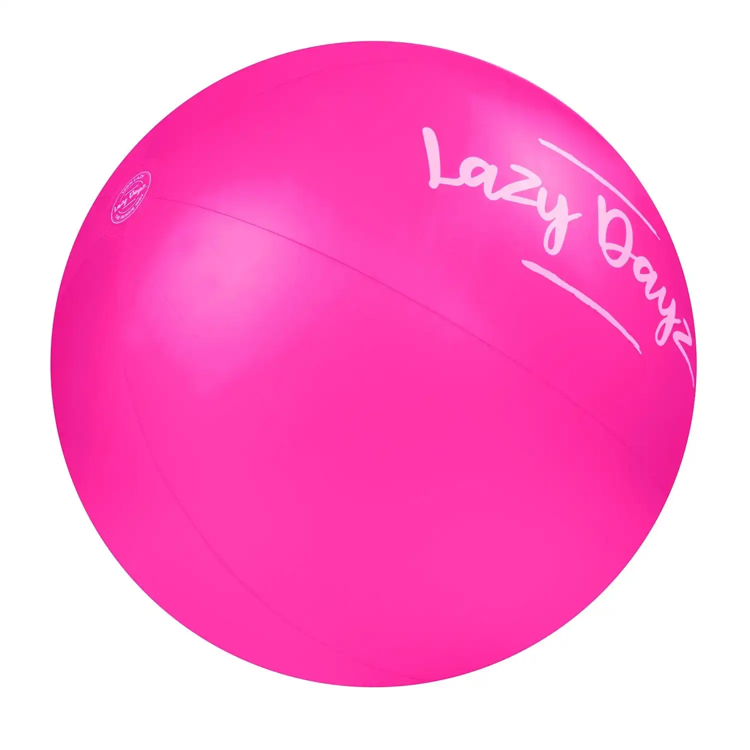 90cm Lazy Dayz Inflatable Jumbo Beach Ball - Pink