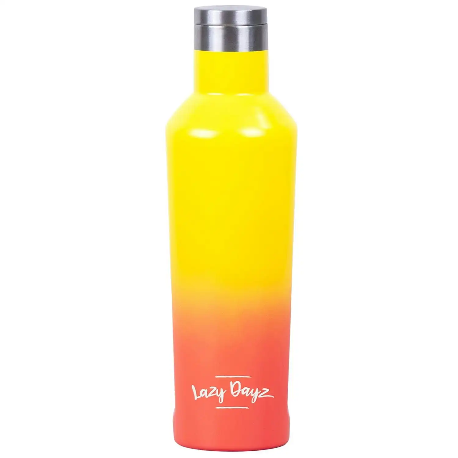Lazy Dayz Spartan Drink Bottle 480ml - Yellow Peach Ombre