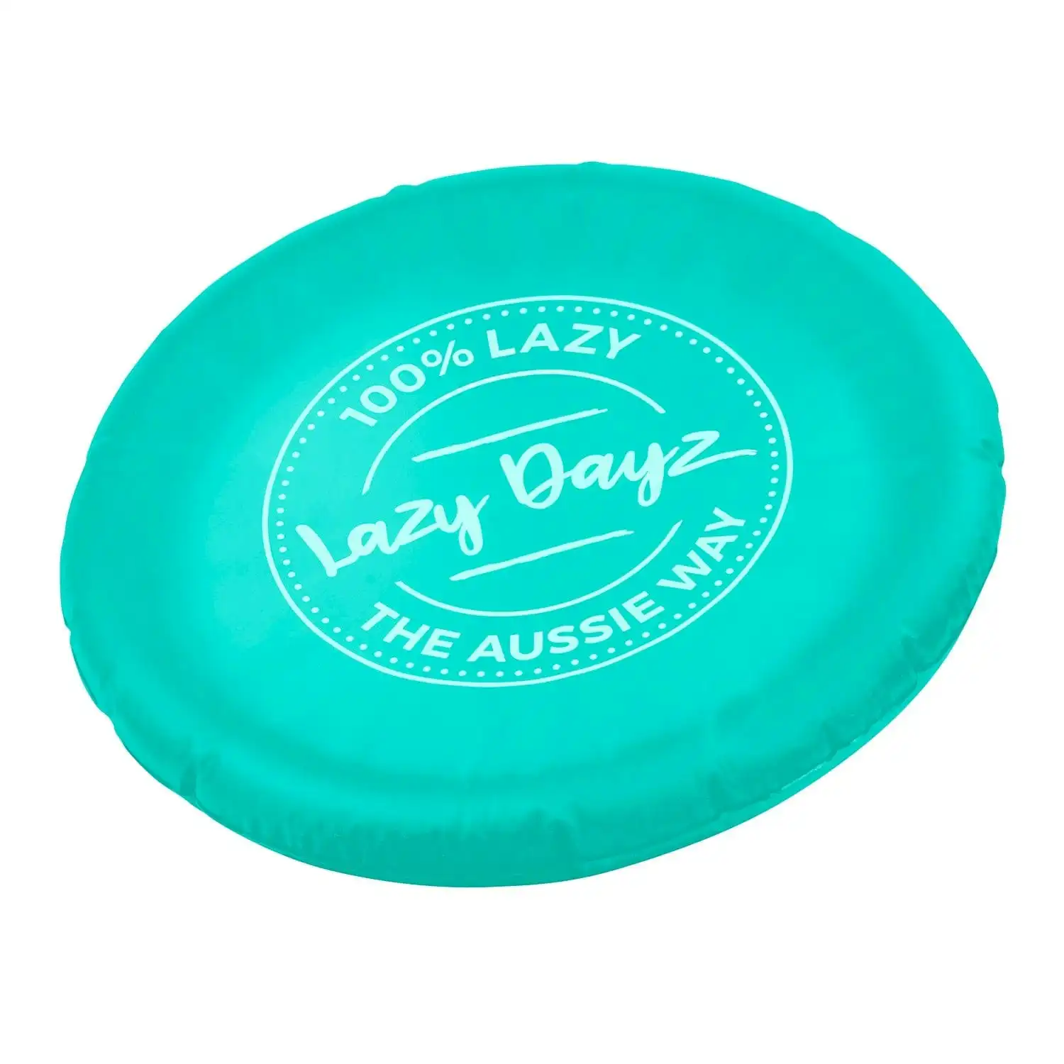 Lazy Dayz Inflatable Frisbee - Teal