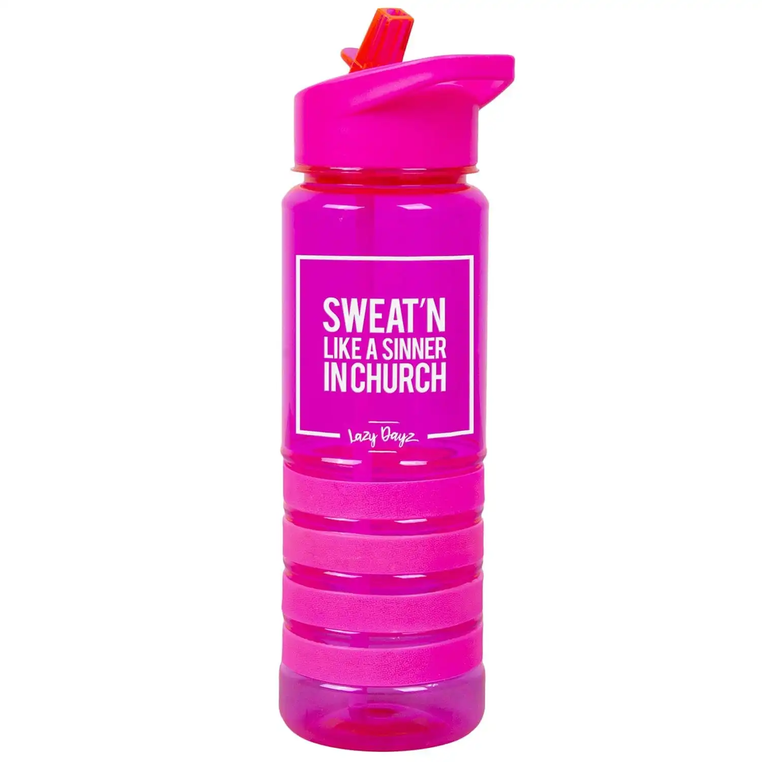 Lazy Dayz Sports Bottle 750ml - Pink