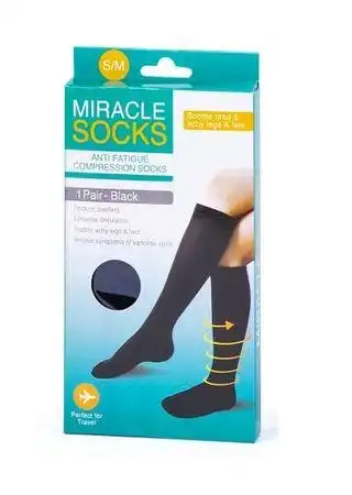 2x Miracle Compression Socks - Large/XL