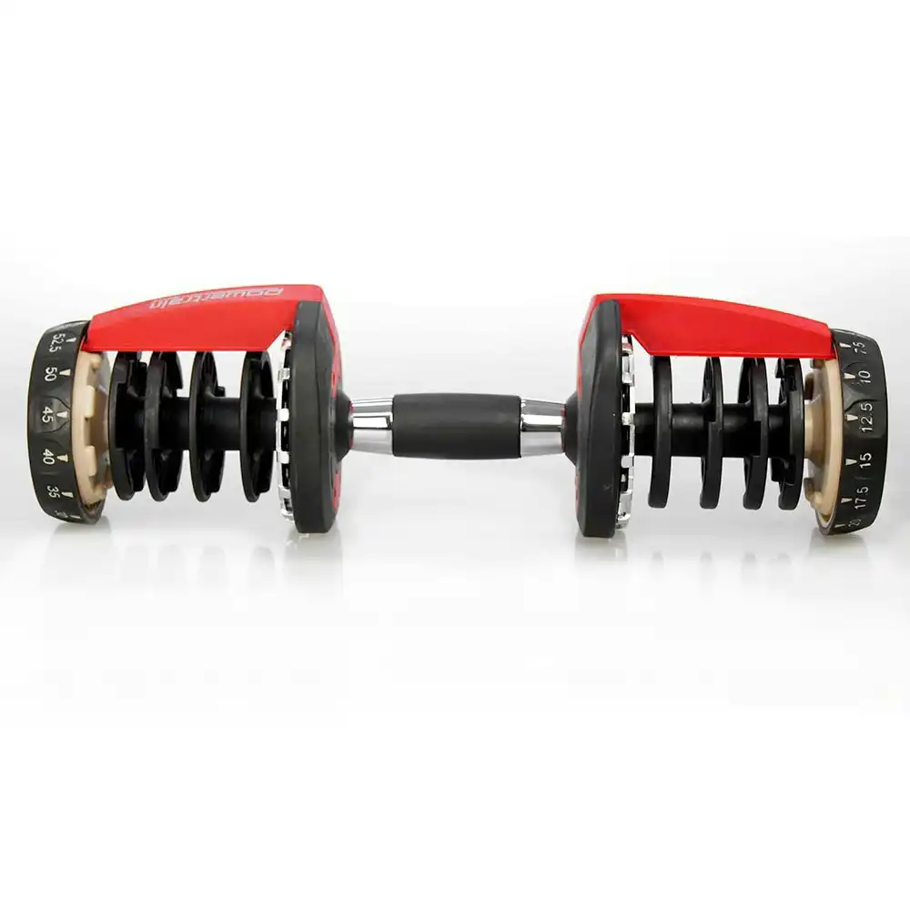 1x Powertrain Adjustable Home Gym Handle for 40kg Dumbbell only