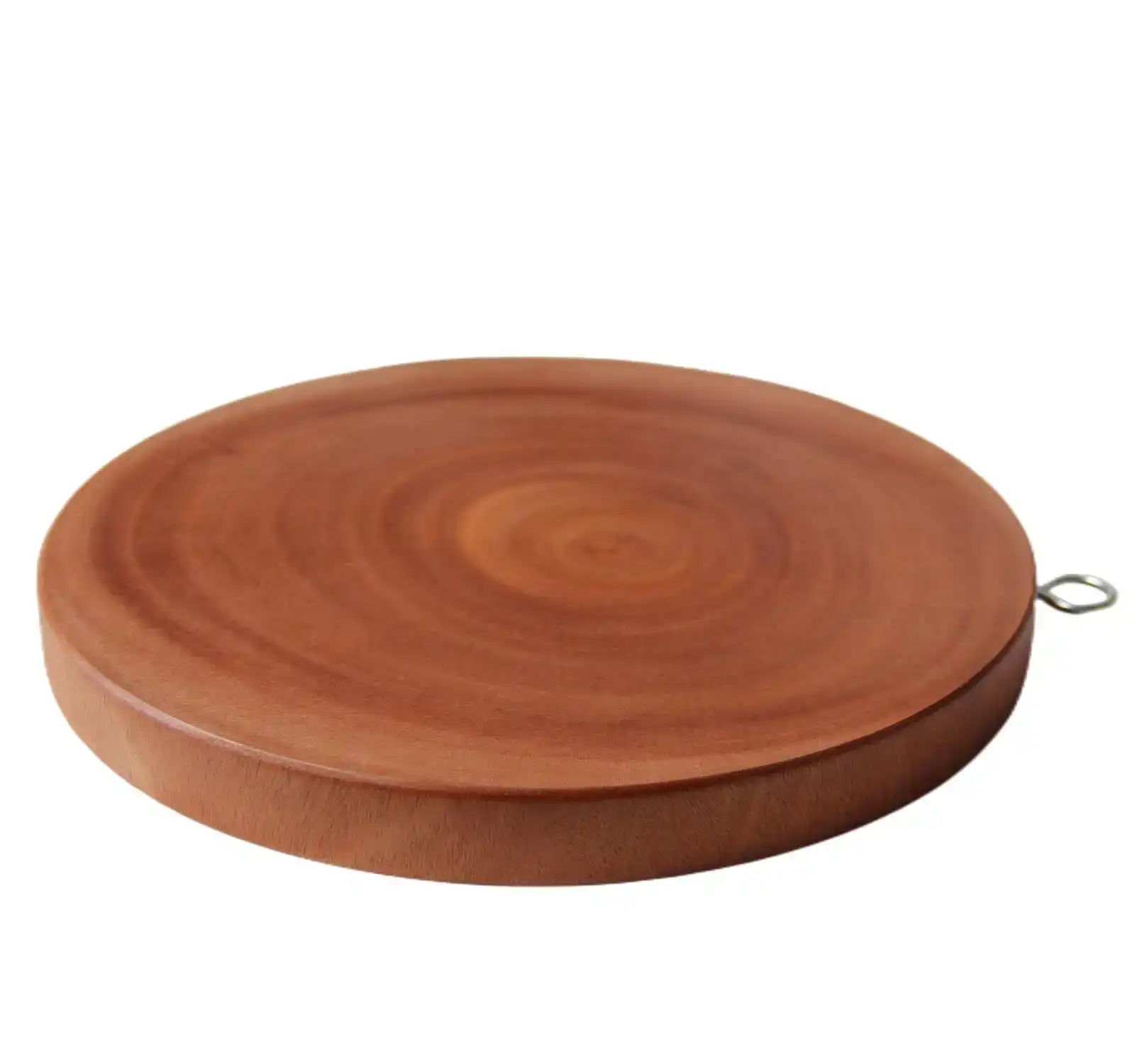S Natural Hardwood Hygienic Kitchen Cutting Wooden Chopping Board Round - One Size