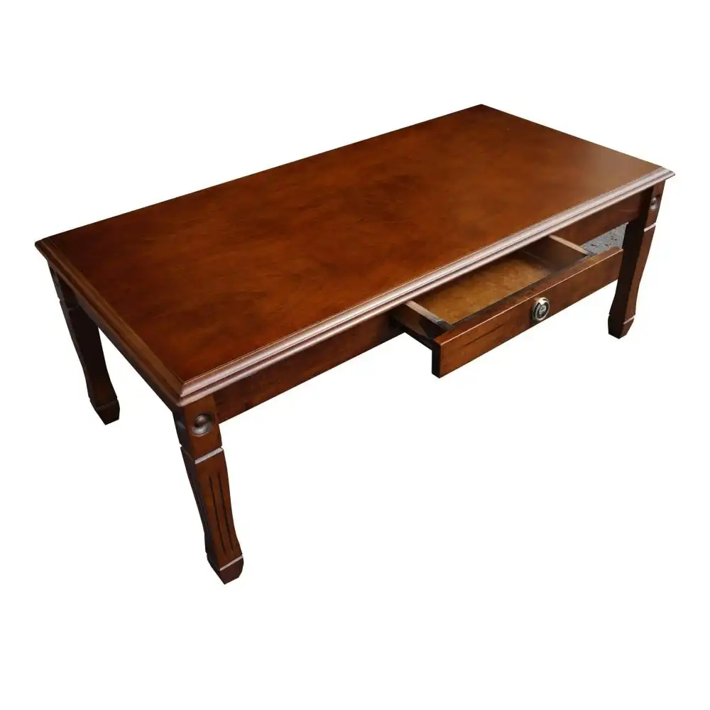 Wooden Rectangle Wooden Coffee Table 120cm - Dirty Oak