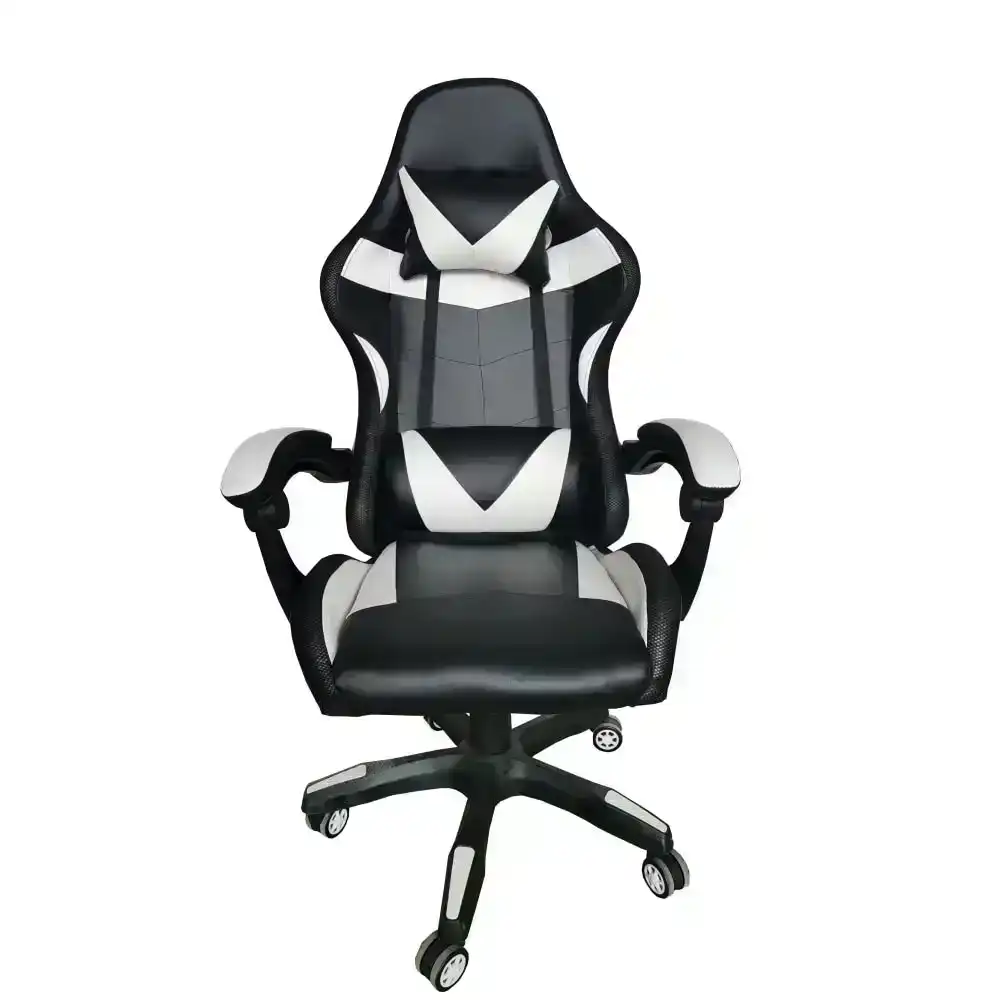 Harold Modern Racer Computer Gaming Study Office Chair - Black