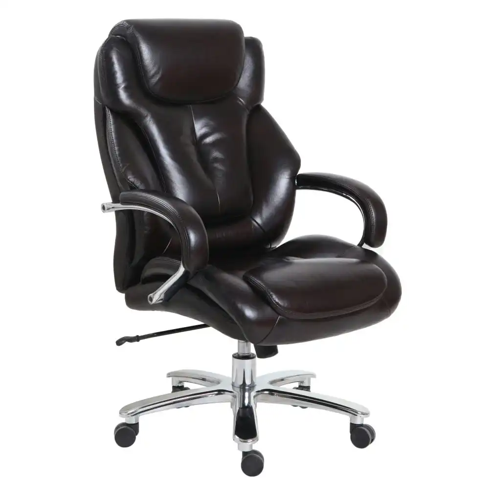 Titan PU Leather Executive Manager Office Working Computer Chair - Espresso