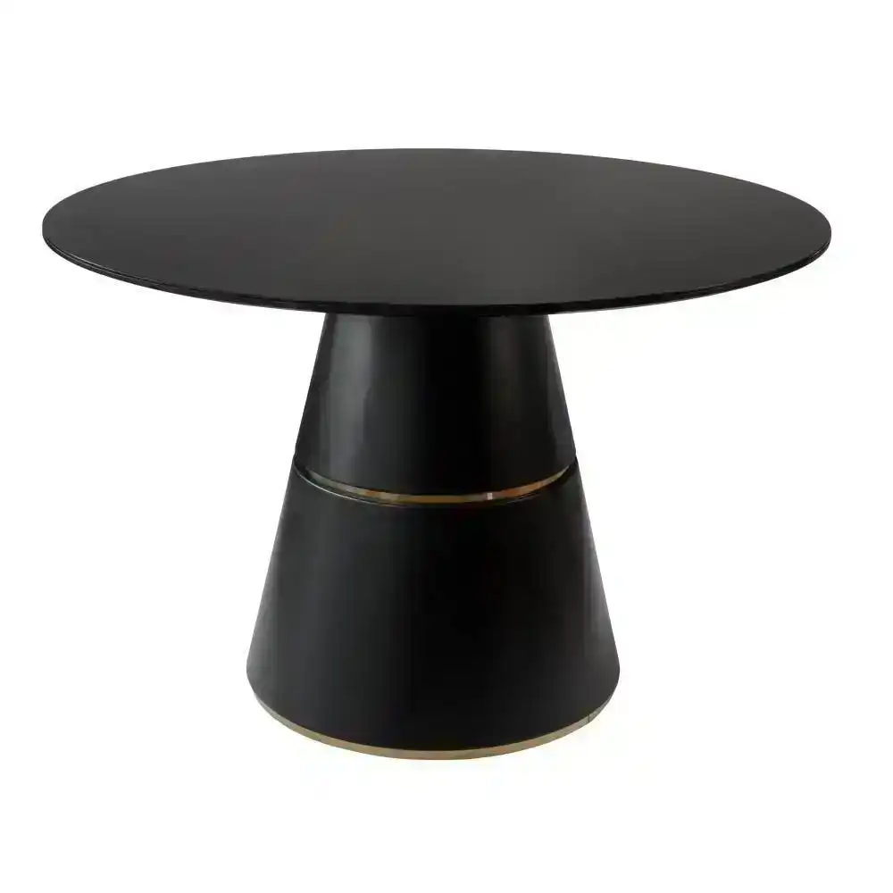 Emac Round Dining Table 120cm - Black