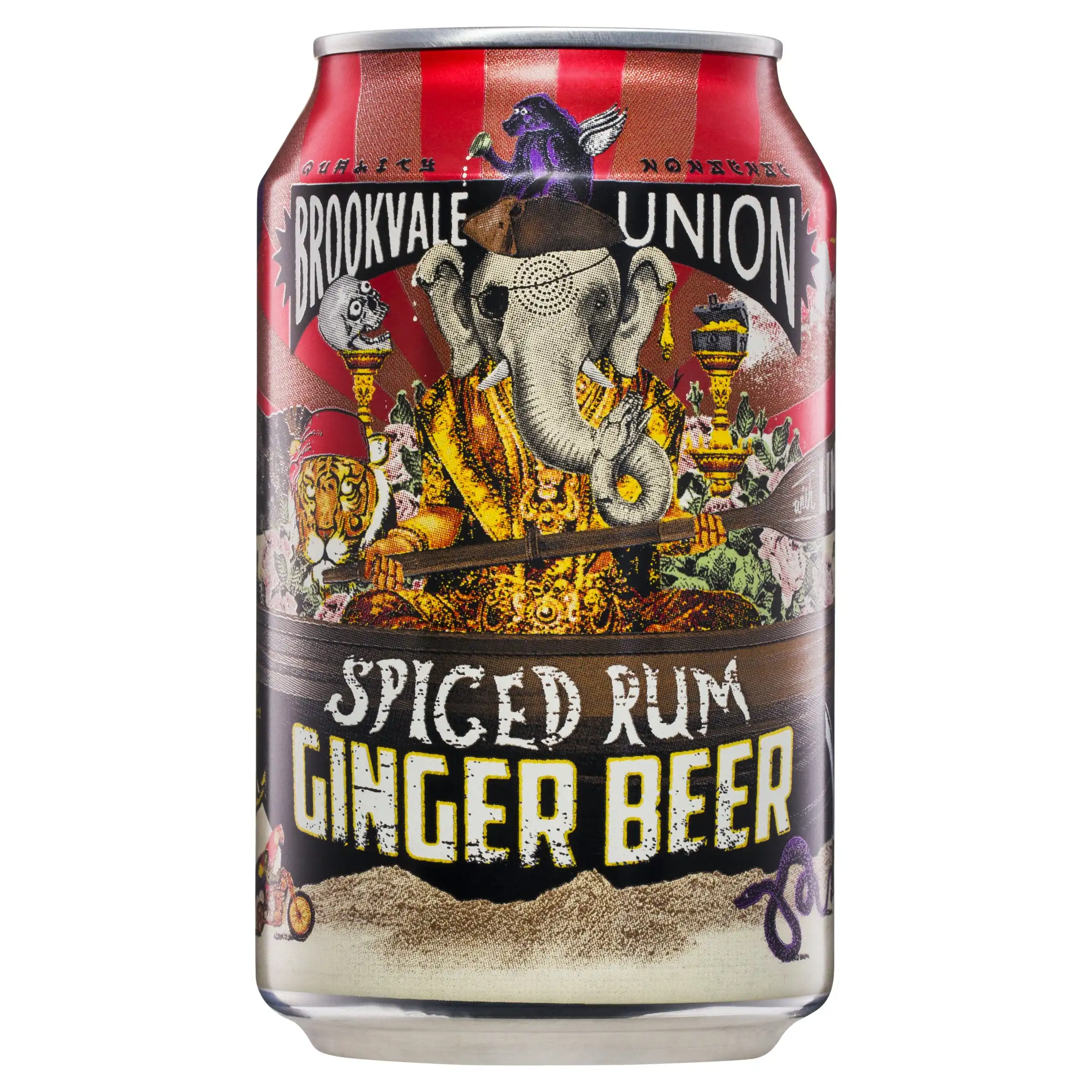 Brookvale Union Spiced Rum and Ginger Beer Case (4 x 6 x 330mL Can)