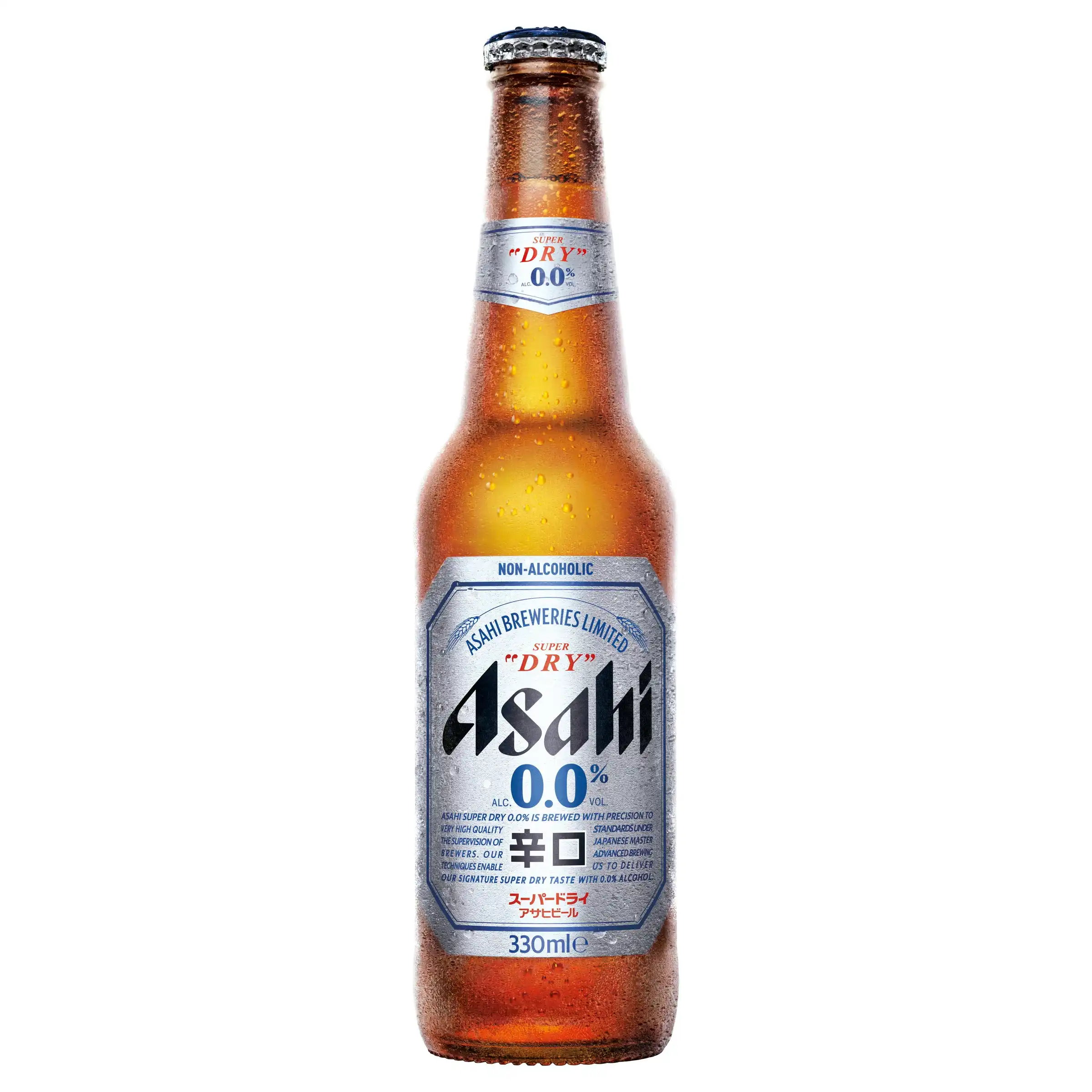 Asahi Super Dry 0.0% Beer Case 24 x 330mL Bottles