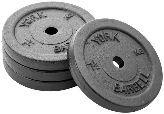 York 7.5kg Cast Iron Disc