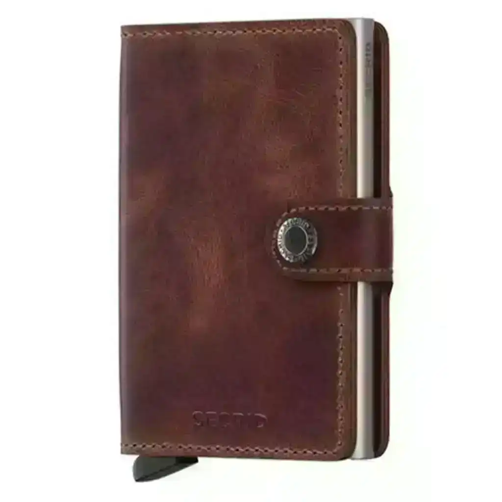 Secrid Miniwallet - Vintage Brown Leather