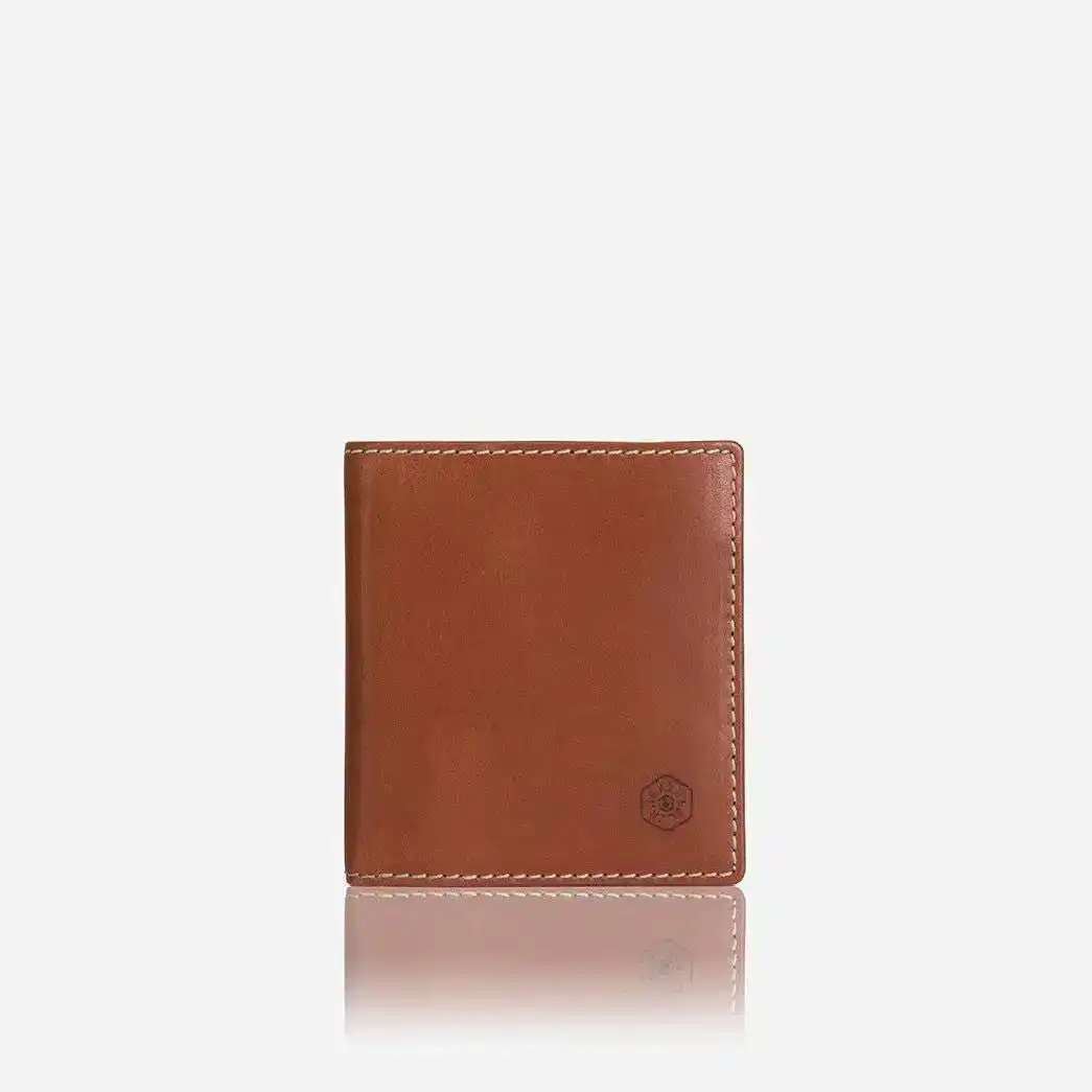 Jekyll & Hide Roma Slim Bifold Wallet Leather, Tan