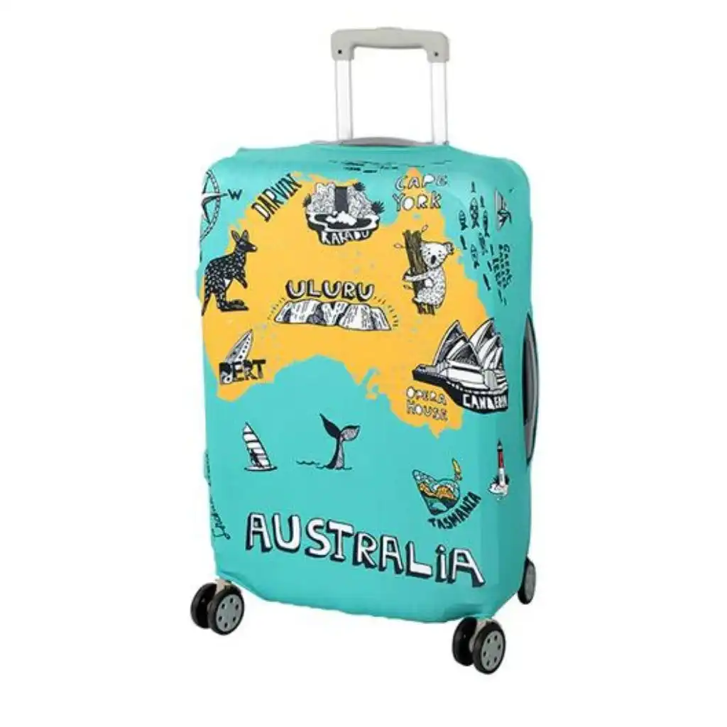 Luggage Cover - Fits Medium Spinners 60cm to 70cm - Australia