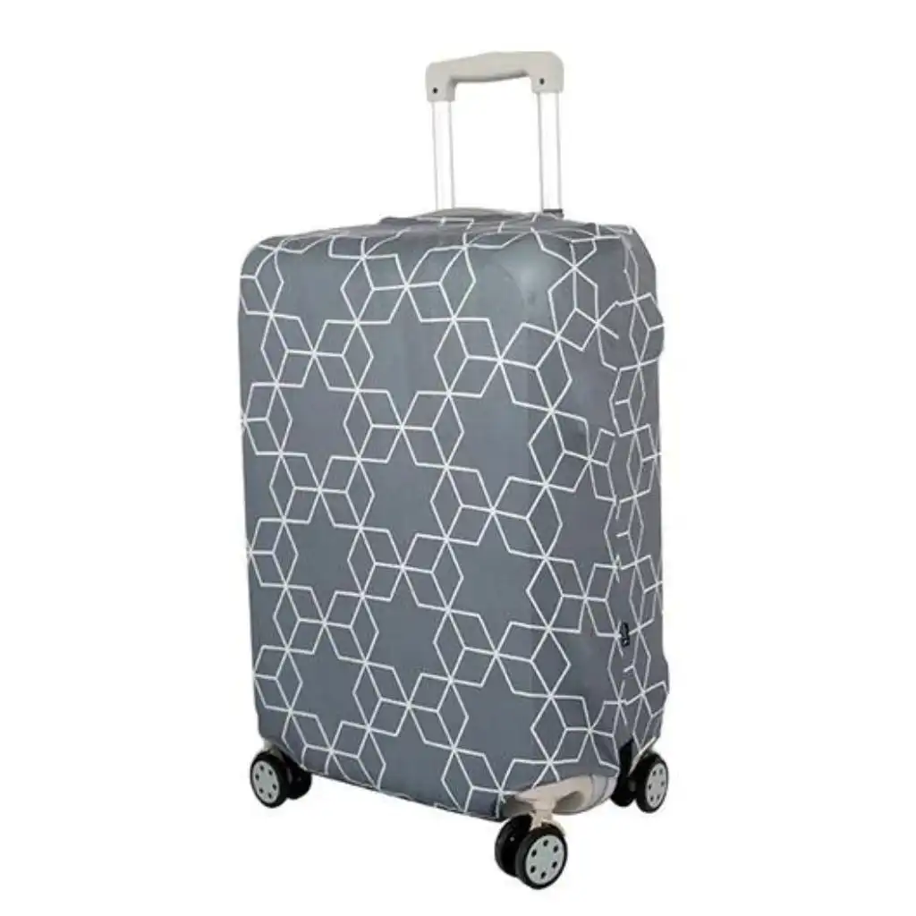 Luggage Cover - Fits Medium Spinners 60cm to 70cm - Geometric