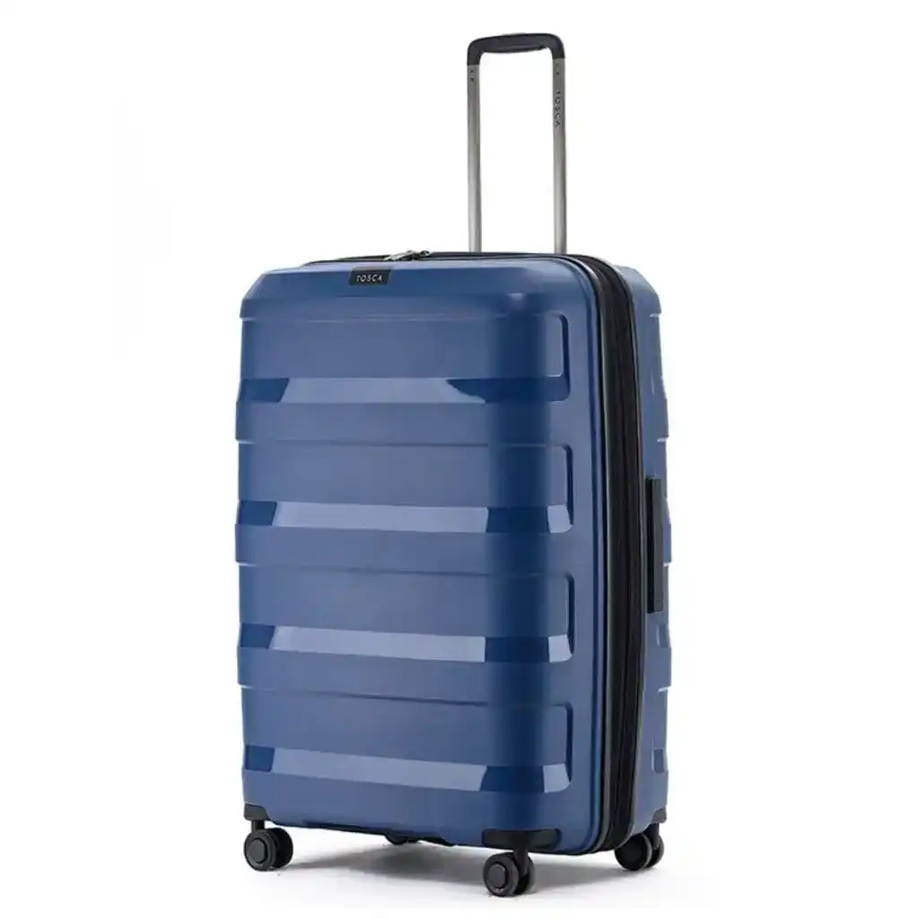 Tosca Comet Large 75cm Hardsided Expander Suitcase - Stormy Blue