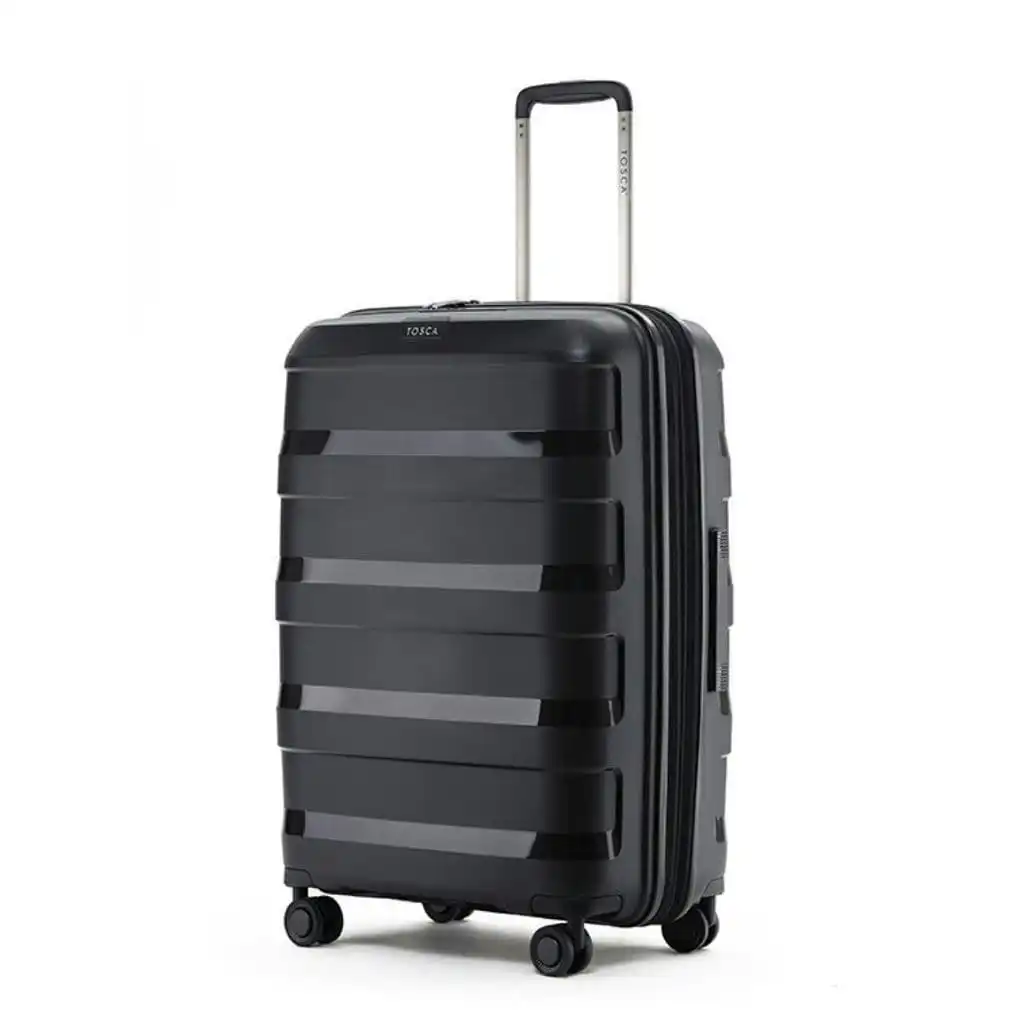Tosca Comet Medium 65cm Hardsided Expander Suitcase - Black