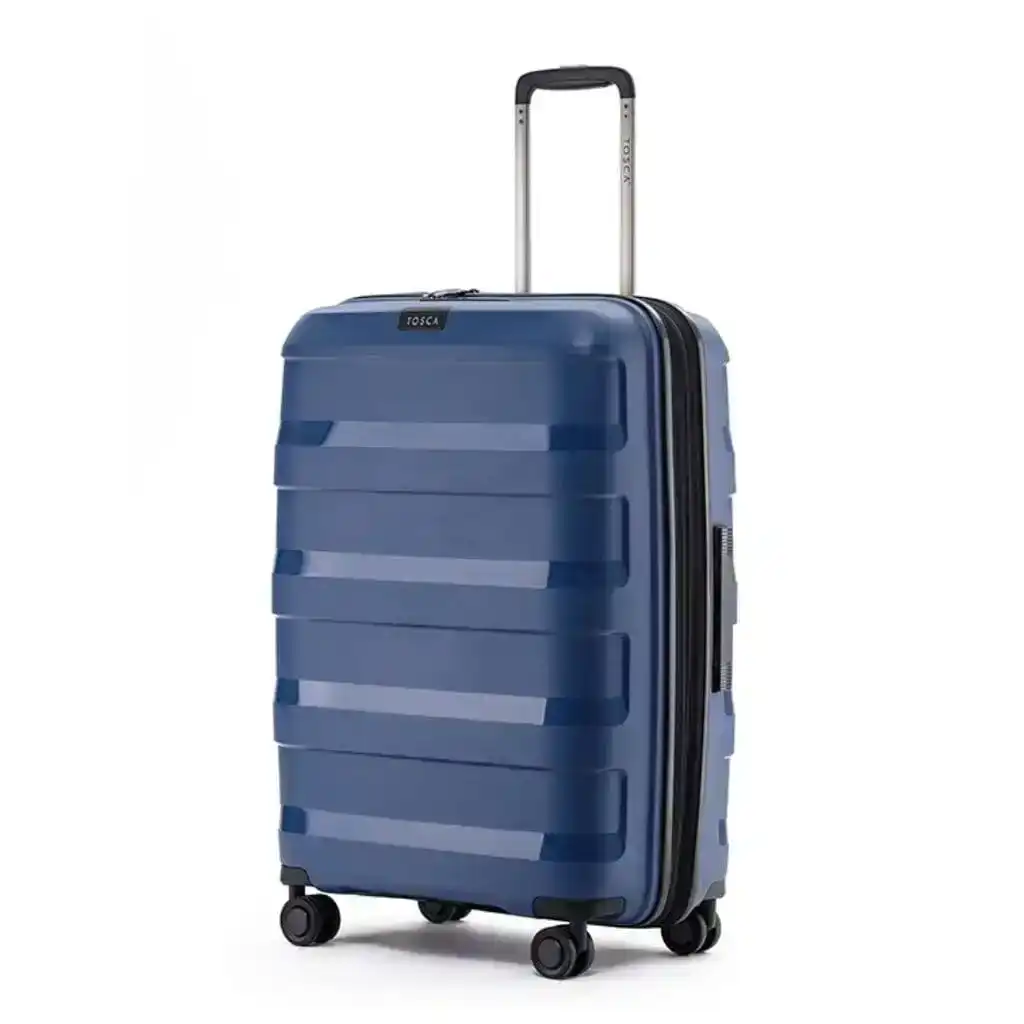 Tosca Comet Medium 65cm Hardsided Expander Suitcase - Stormy Blue